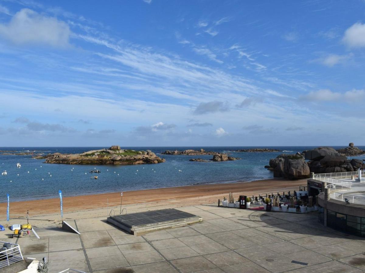 Superbe Appartement Avec Vue Mer Et Parking A Tregastel - Fr-1-368-29 Eksteriør bilde
