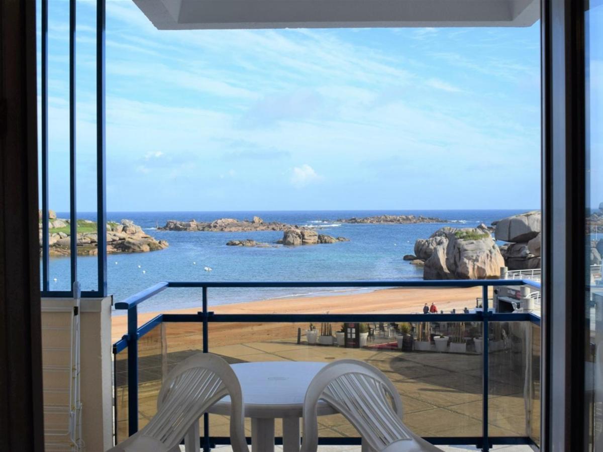 Superbe Appartement Avec Vue Mer Et Parking A Tregastel - Fr-1-368-29 Eksteriør bilde